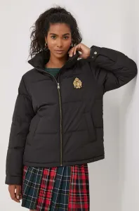 Péřová bunda Lauren Ralph Lauren dámská, černá barva, zimní #6066509