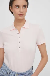 Polo tričko Lauren Ralph Lauren růžová barva #6146559