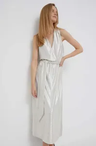 Šaty Lauren Ralph Lauren béžová barva, maxi #5409918