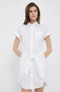 Šaty Lauren Ralph Lauren bílá barva, mini #5051894