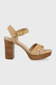 Boty s podpatkem Lauren Ralph Lauren