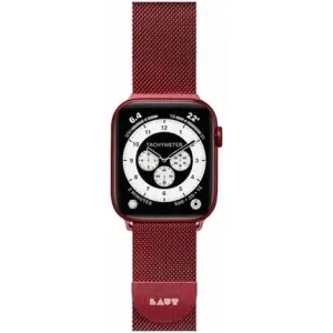 LAUT Steel Loop pásek na Apple Watch 42/44 mm červený