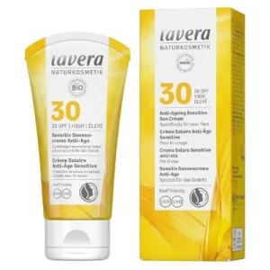 Lavera Opalovací krém Sensitiv SPF 30 (Anti-Ageing Sensitive Sun Cream) 50 ml