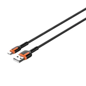 Kabel USB - Micro USB LDNIO LS531 1m (šedo-oranžový)