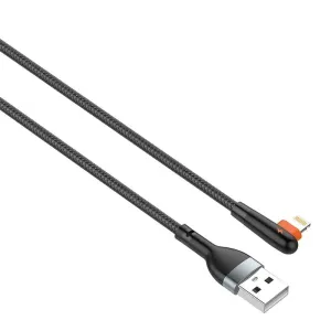 Kabel USB na Lightning LDNIO LS561, 2,4A, 1m (černý)