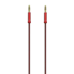 LDNIO LS-Y01 1m kabel jack 3,5 mm (červený)