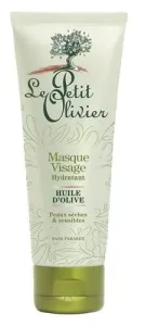 Le Petit Olivier Hydratační pleťová maska s olivovým olejem a růžovou vodou 75 ml