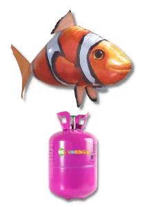 Lean Air Swimmers - Nemo + Helium na 30 balónů
