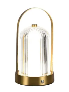 LED Solution Zlatá LED stolní nabíjecí lampa 225mm 1W 7989