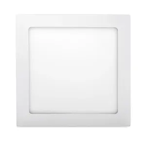 LED Solution Bílý vestavný LED panel hranatý 170 x 170mm 12W stmívatelný Barva světla: Denní bílá 191161_10290