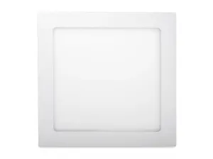 LED Solution Bílý vestavný LED panel hranatý 300 x 300mm 24W Economy Barva světla: Studená bílá 10491
