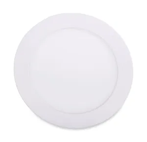 LED Solution Bílý vestavný LED panel kulatý 120mm 6W stmívatelný Barva světla: Studená bílá 191076_10289