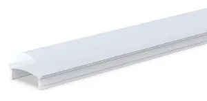 LED Solution Nacvakávácí vypouklý difuzor pro nástěnný profil N3 Vyberte variantu a délku: Opálový vypouklý difuzor 1m 191321