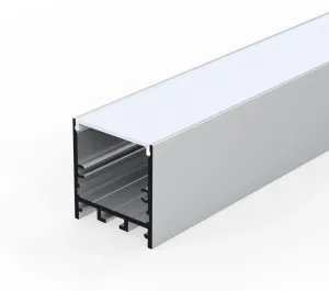 LED Solution Nástěnný profil pro LED pásky a pro konstrukci svítidel N7 Vyberte variantu a délku: Profil bez difuzoru 1m 191305