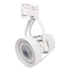 LED Solution Bílé lištové svítidlo 3F + LED žárovka 11W Barva světla: Studená bílá 105602_032143