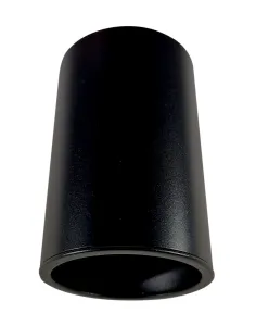 LED Solution Černé přisazené svítidlo kulaté pro LED žárovky GU10 8945