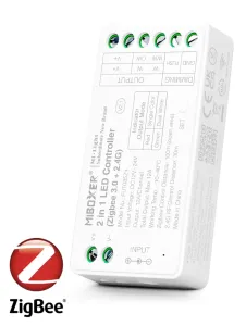 LED Solution Mi-Light MiBoxer SMART ZIGBEE+RF Přijímač 2v1 pro jednobarevné a CCT LED pásky FUT035ZPLUS