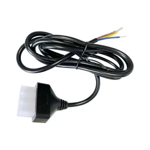 LED Solution Černý napájecí kabel pro LED lineární svítidla 1,5m 10178
