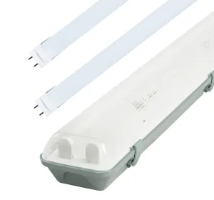 LED Solution Zářivkové těleso 150cm IP65 + 2x LED trubice 24W 160lm/W Premium TL3903A-2X58/B/1_191330