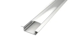LED Solution Vestavný profil pro LED pásky V1 bílý Vyberte variantu a délku: Profil bez difuzoru 1m LP301W-1M