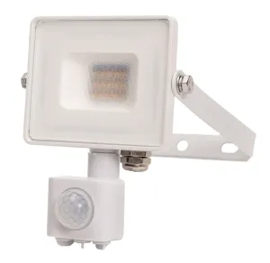 LED Solution Bílý LED reflektor 10W s pohybovým čidlem Premium Barva světla: Denní bílá 434