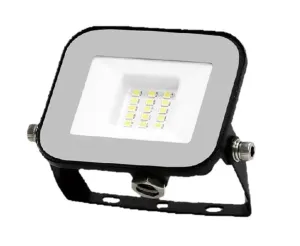 LED Solution Černý LED reflektor 10W Premium Barva světla: Teplá bílá 9898