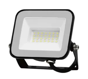 LED Solution Černý LED reflektor 20W Premium Barva světla: Teplá bílá 10014