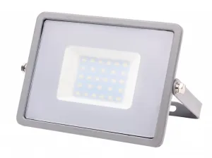 LED Solution Šedý LED reflektor 30W Premium Barva světla: Denní bílá 455