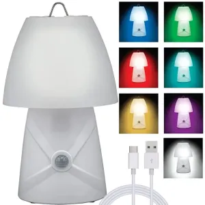 Verk 12295 Noční Lampa LED RGB, pohybový senzor, 25 cm bílá