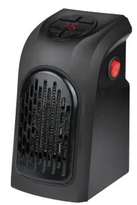 LED21 Teplovzdušný ventilátor, ohřívač, s termostatem a displejem, časovač 400W #5592542
