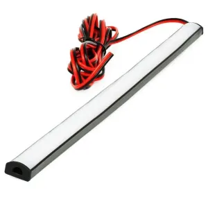 LED21 SADA 12V elastický gumový profil s LED páskem SMD2835 Studená bílá, 25cm