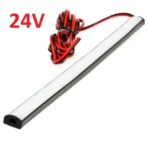 LED21 SADA 24V TIR elastický gumový profil s LED páskem SMD2835 Studená bílá, 25cm #4109784