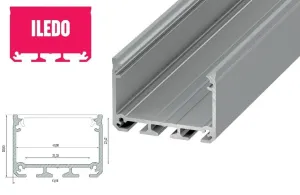 Hliníkové profily pro LED pásky LED21