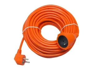 LED21 Prodlužovací kabel PR-160 20m 3x1,5mm, 1 zásuvka, oranžová,