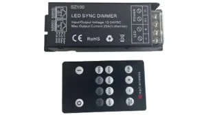 LEDLabs Stmívač pro LED pásky a žárovky, dálkové RF ovládání, 12-24V 300W 25A