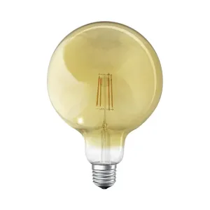 LED žárovka LED Dekorační E27 G125 6W 680lm 2400K Teplá bílá SMART+ WiFi Filament GLOBE Gold Stmívatelná LEDVANCE