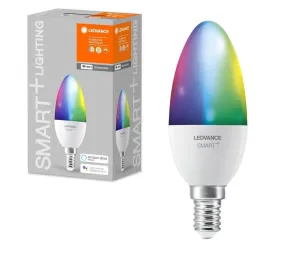 Ledvance LED RGBW Stmívatelná žárovka SMART+ E14/5W/230V 2700K-6500K - Ledvance #4648544