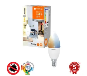 Ledvance LED Stmívatelná antibakteriální žárovka B40 E14/4,9W/230V Wi-Fi - Ledvance