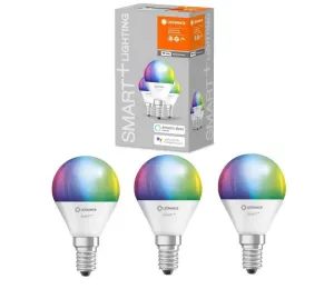 Ledvance SADA 3x LED RGBW Stmívatelná žárovka SMART+ E14/5W/230V 2700K-6500K - Ledvance #1611340