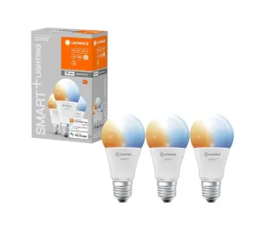 Ledvance SADA 3x LED Stmívatelná žárovka SMART+ E27/9W/230V 2700K-6500K - Ledvance