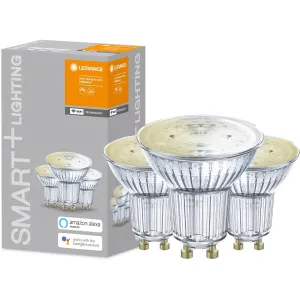 3PAK LED žárovka LED GU10 5W 350lm 2700K Teplá bílá LEDVANCE SMART WiFi Stmívatelná