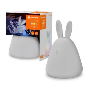 LEDVANCE Dětská noční dotyková lampa králík LED 2,5 W bílá Teplá bílá + RGB