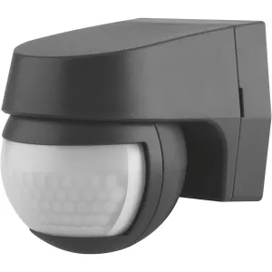 Venkovní stojací LED lampa s PIR detektorem LEDVANCE SENSOR WALL 110DEG 4058075244757, tmavě šedá (matná)