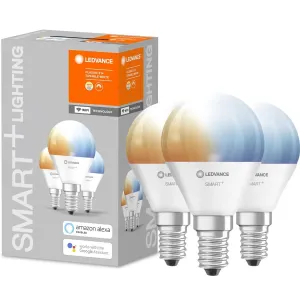 3PAK LED žárovka LED E14 P45 5W 470lm  CCT LEDVANCE SMART+ WiFi Stmívatelná
