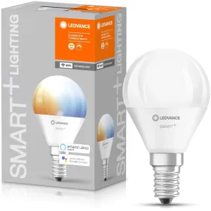 Ledvance SMART+WIFI LED světelný zdroj, 4,9 W, 470 lm, teplá - studená bílá, E14
