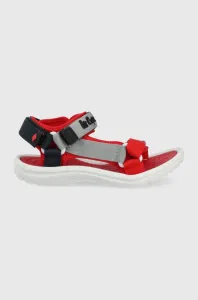 Dětské sandály Lee Cooper červená barva #3992741