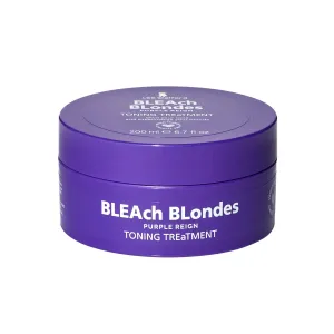Lee Stafford Maska neutralizující žluté tóny Bleach Blondes (Purple Reign Toning Treatment) 200 ml