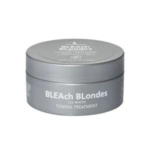Lee Stafford Maska pro chladnější odstín blond vlasů Bleach Blondes Ice White (Toning Treatment) 200 ml