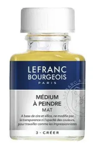Matné médium pro olej Lefranc 75ml