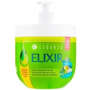 LEGANZA Elixir Maska na vlasy s kolagenem a olivovým olejem 1000 ml